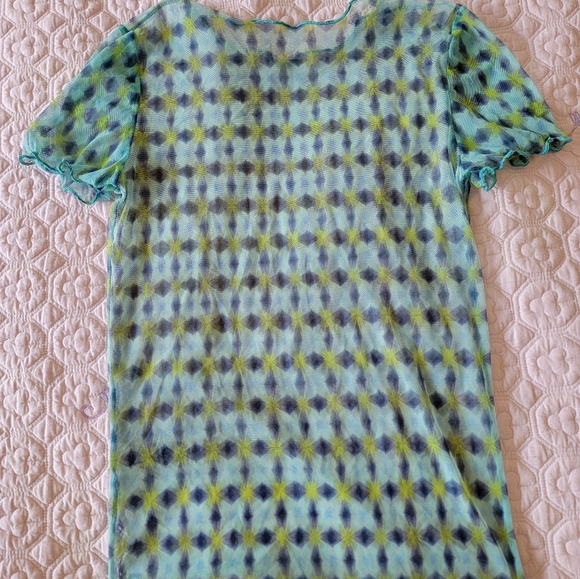 Fruity Booty x Office Kiko blue "Kessho" tee XS Kiko Mizuhara - Picture 2 of 4